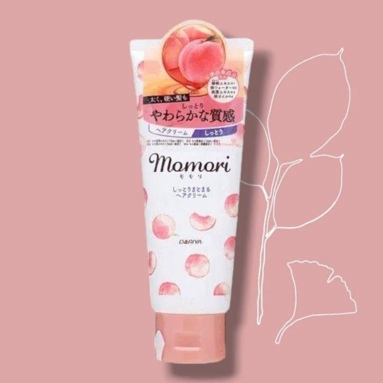 DARIYA - Creme Leave-In Momori Peach Moist & Cohesive para Cabelos 150g