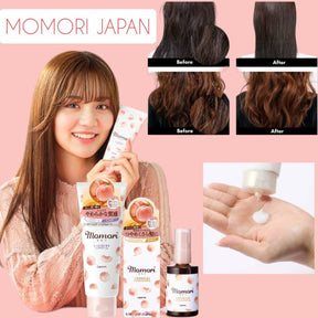 DARIYA - Creme Leave-In Momori Peach Moist & Cohesive para Cabelos 150g