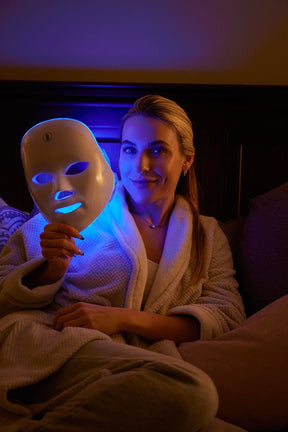 Máscara Facial LED com 7 cores - PELECOREANA