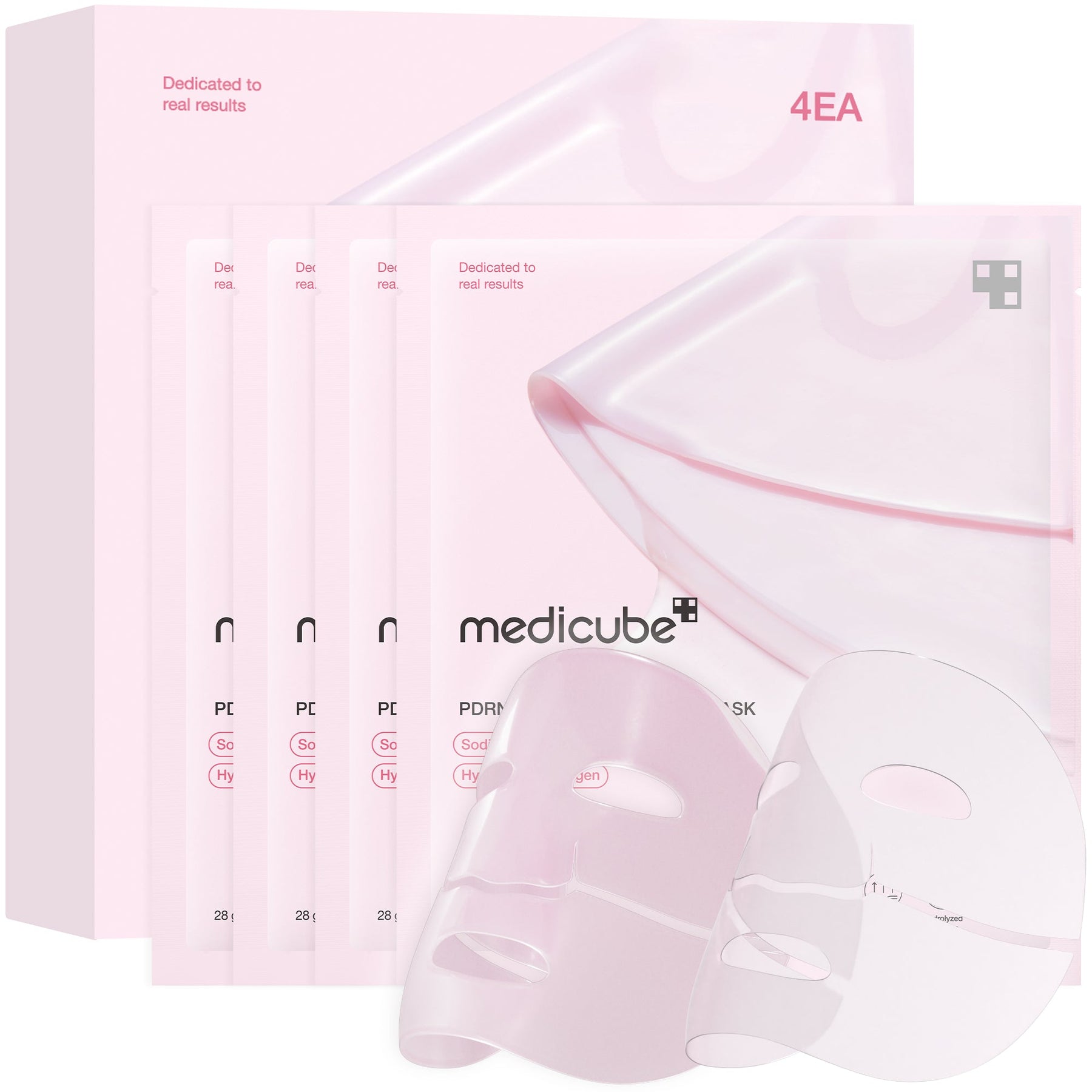 MEDICUBE Máscara Gel Medicube Salmon PDRN Pink Collagen (COMPRE 3 LEVE 4)