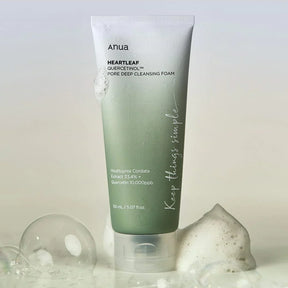 
sabonete facial

foam

cleanser

anua pore deep cleansing foam

ANUA - Espuma de Limpeza Profunda Heartleaf Quercetinol Pore 150ml