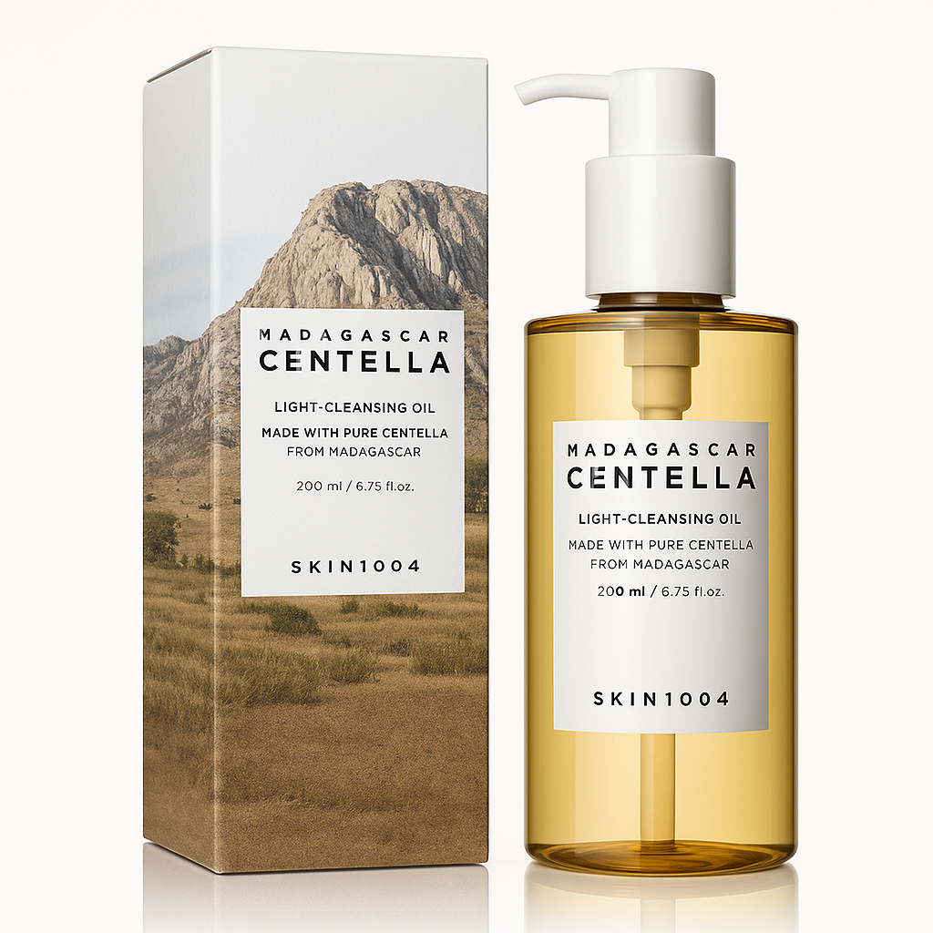 SKIN1004 - Óleo de Limpeza Leve Centella Madagascar 200ml